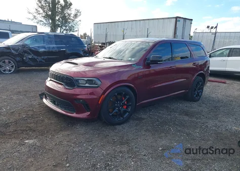 2022 Dodge Durango Srt 392 из США, поврежденный, VIN 1C4SDJGJ8NC156035